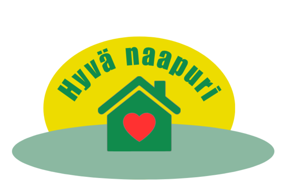 Hyvä naapuri -kampanjan logo