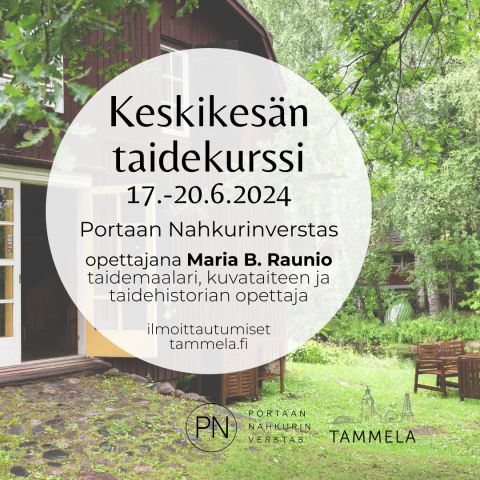 keskikesän taidekurssi 2024