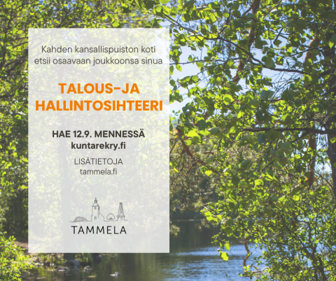 talous- ja hallintosihteeri rekry