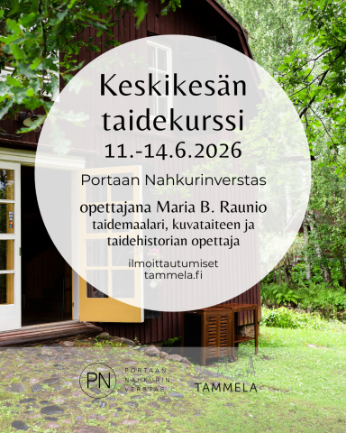 keskikesän taidekurssi 2026